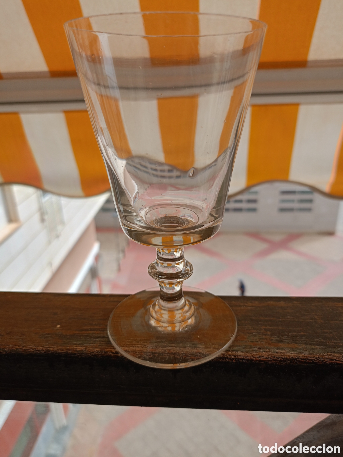 Antig&uuml;edades: ANTIGUA COPA EN CRISTAL DE SANTA LUCIA. CARTAGENA. RAM&Oacute;N GAYA.