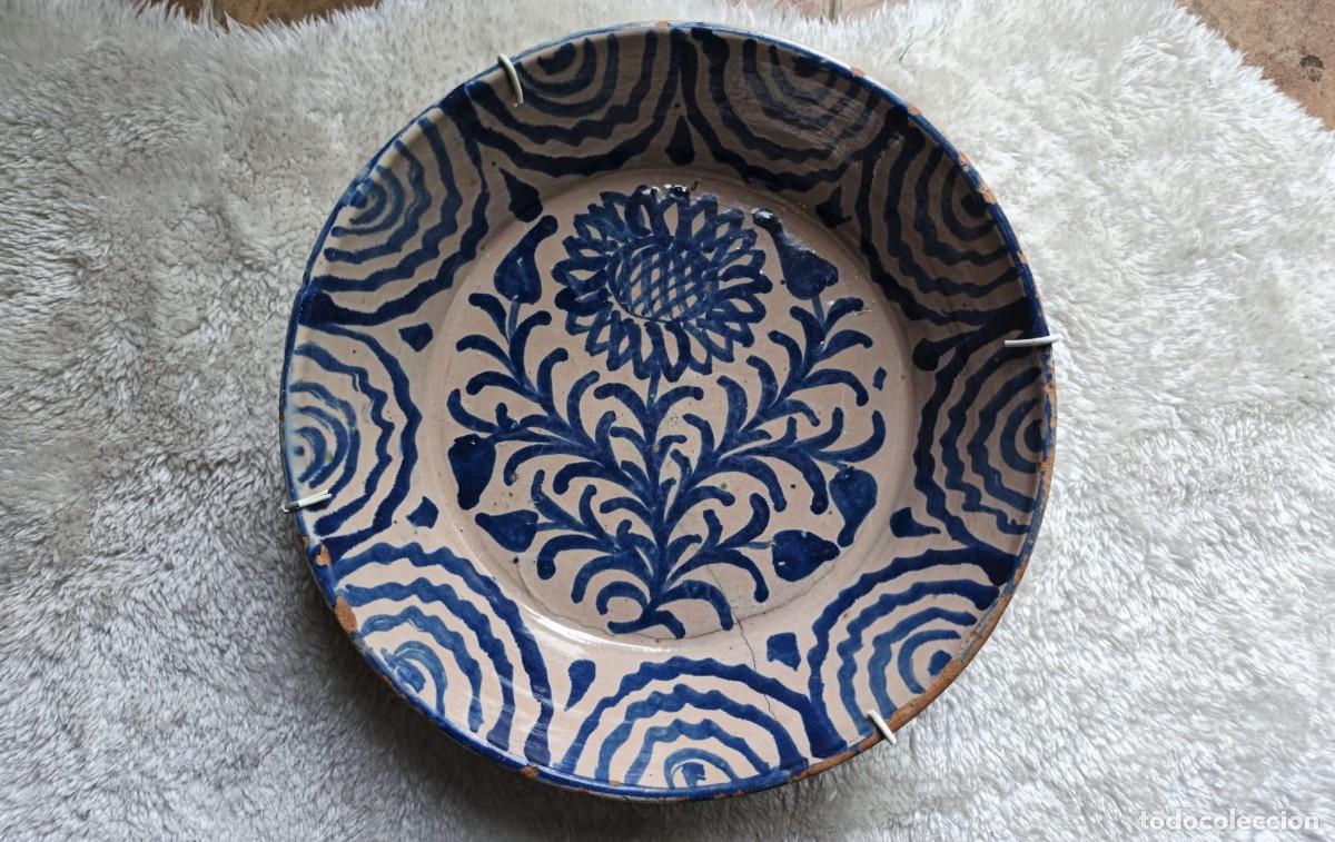 Antig&uuml;edades: LEBRILLO ANTIGUO FAJALAUZA 33X9CM