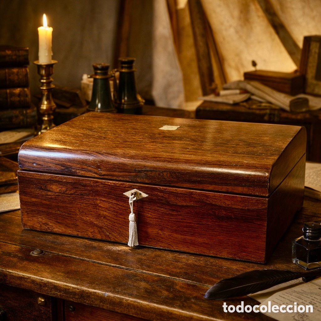 Antig&uuml;edades: Escriban&iacute;a de viaje victoriana restaurada en S.XX