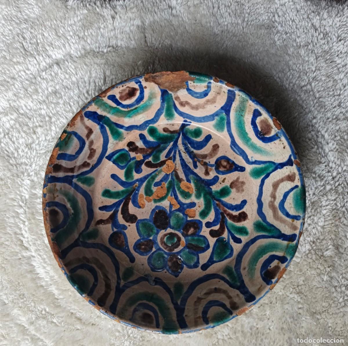 Antig&uuml;edades: LEBRILLO ANTIGUO FAJALAUZA 29CM