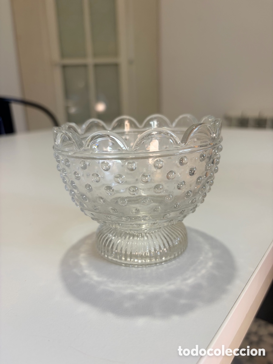 Antig&uuml;edades: Antigua bombonera de cristal