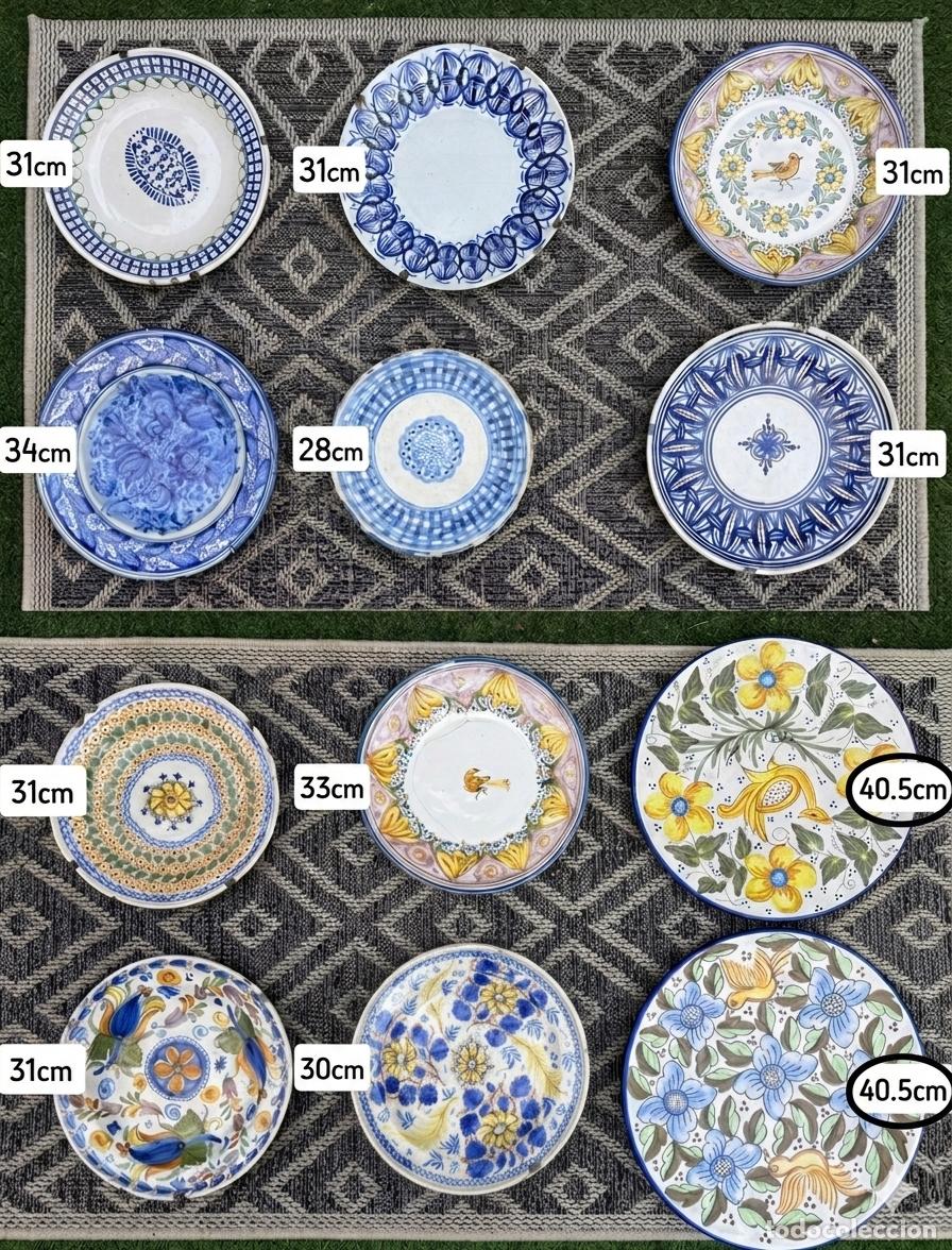 Antig&uuml;edades: Platos decorativos colecciones