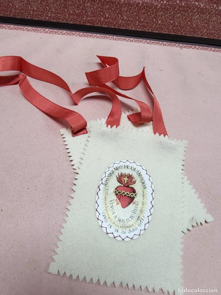 Antig&uuml;edades: ANTIGUO ESCAPULARIO RELIGIOSO APOSTOLADO DE LA ORACION INDULGENCIA