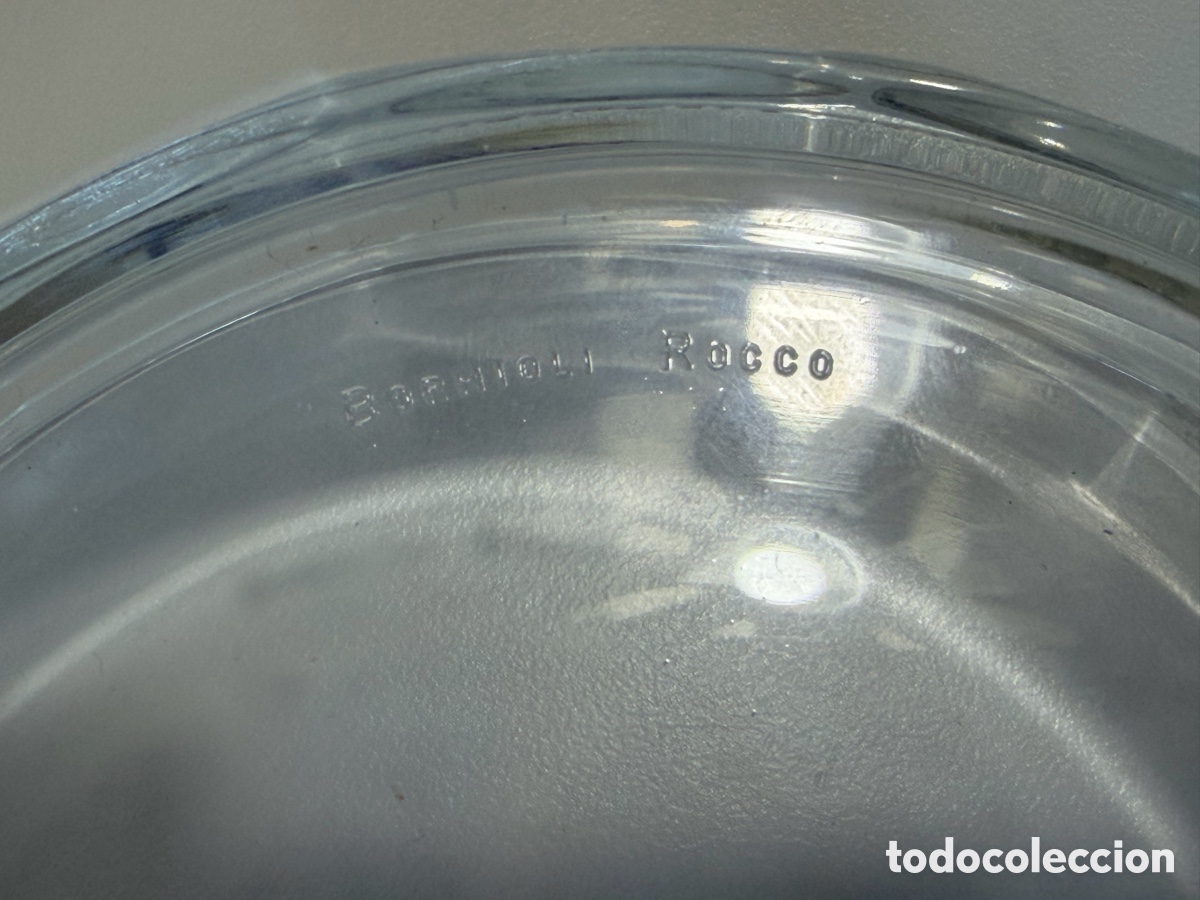 Antig&uuml;edades: Antiguo centro de mesa de cristal Bormioli Rocco - Foto 5