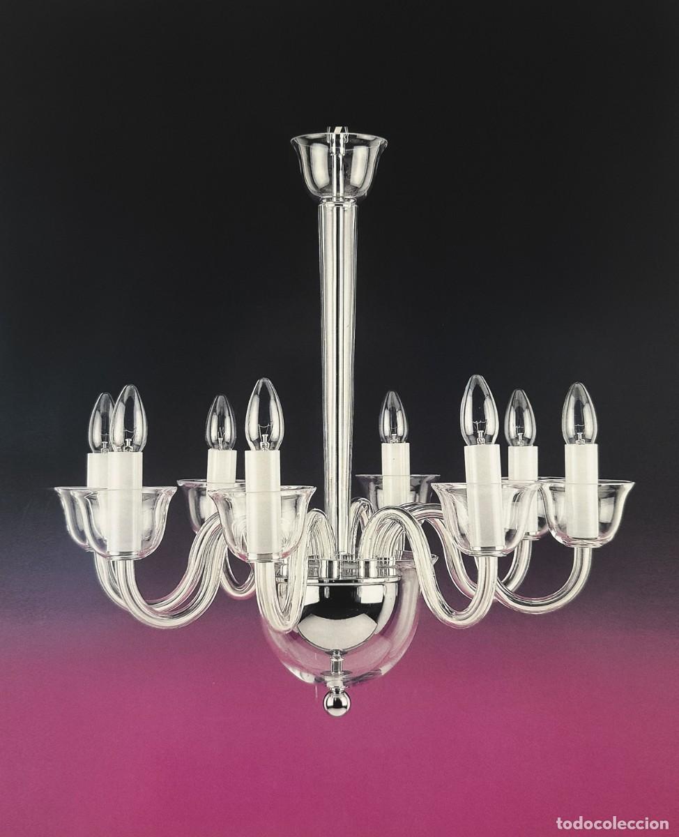 Antig&uuml;edades: L&Aacute;MPARA DE ARA&Ntilde;A PRECIOSA LIGHTING ORIGINAL CRISTAL DE BOHEMIA (CERTIFICADA)