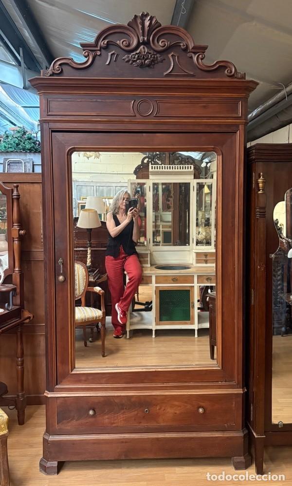 Antig&uuml;edades: Armario con Espejo de una Puerta - Foto 2
