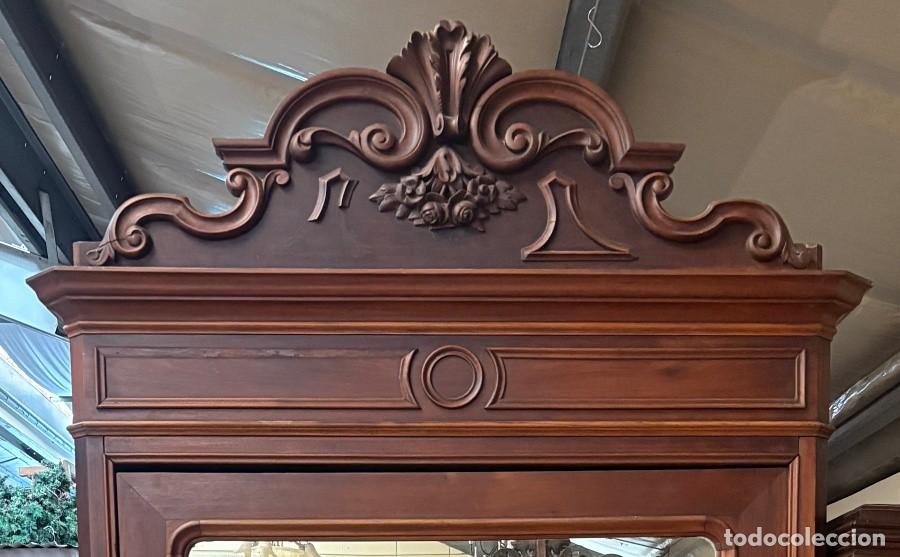 Antig&uuml;edades: Armario con Espejo de una Puerta - Foto 4