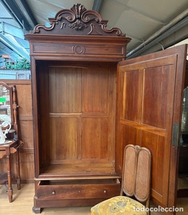 Antig&uuml;edades: Armario con Espejo de una Puerta - Foto 7