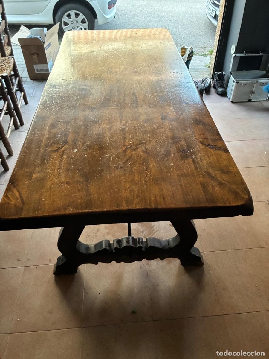 Antig&uuml;edades: ⸻ Mesa r&uacute;stica de madera maciza &ndash; estilo antiguo - Foto 3