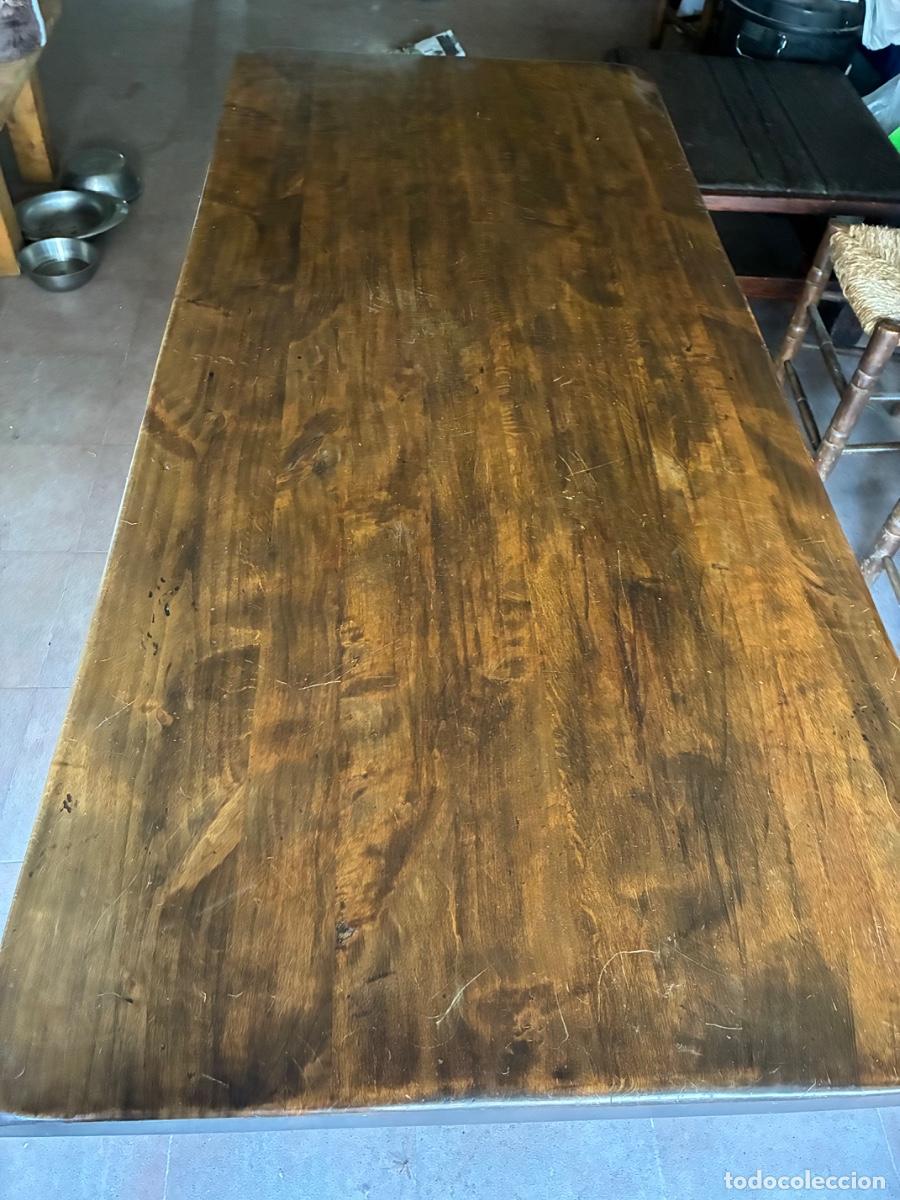 Antig&uuml;edades: ⸻ Mesa r&uacute;stica de madera maciza &ndash; estilo antiguo - Foto 4