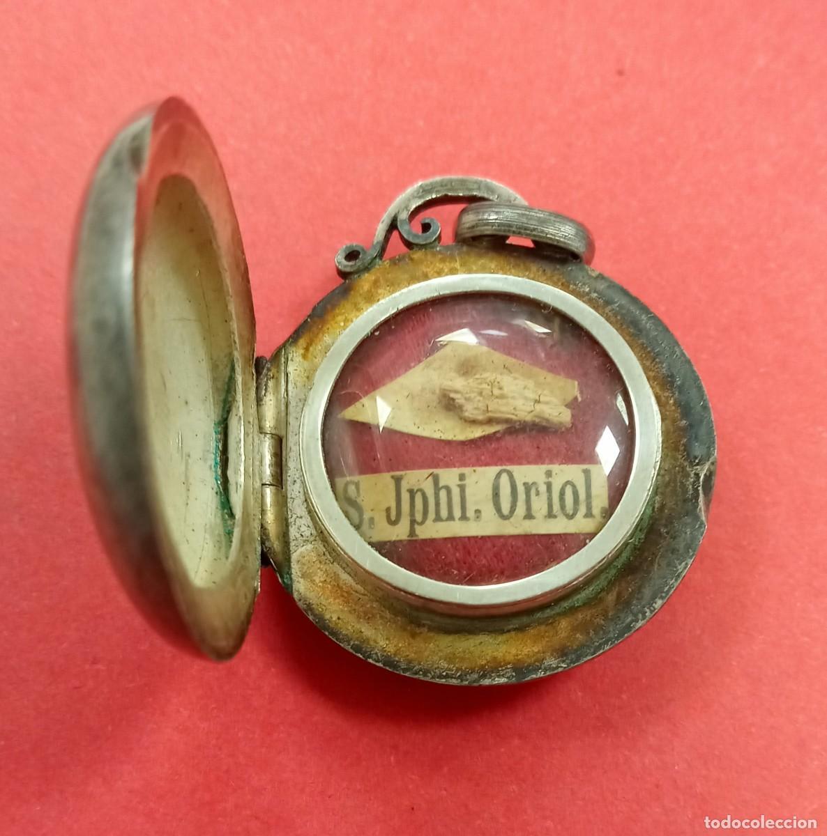 Oggetti Antichi: Medalla Relicario Antiguo San Jos&eacute; Oriol.