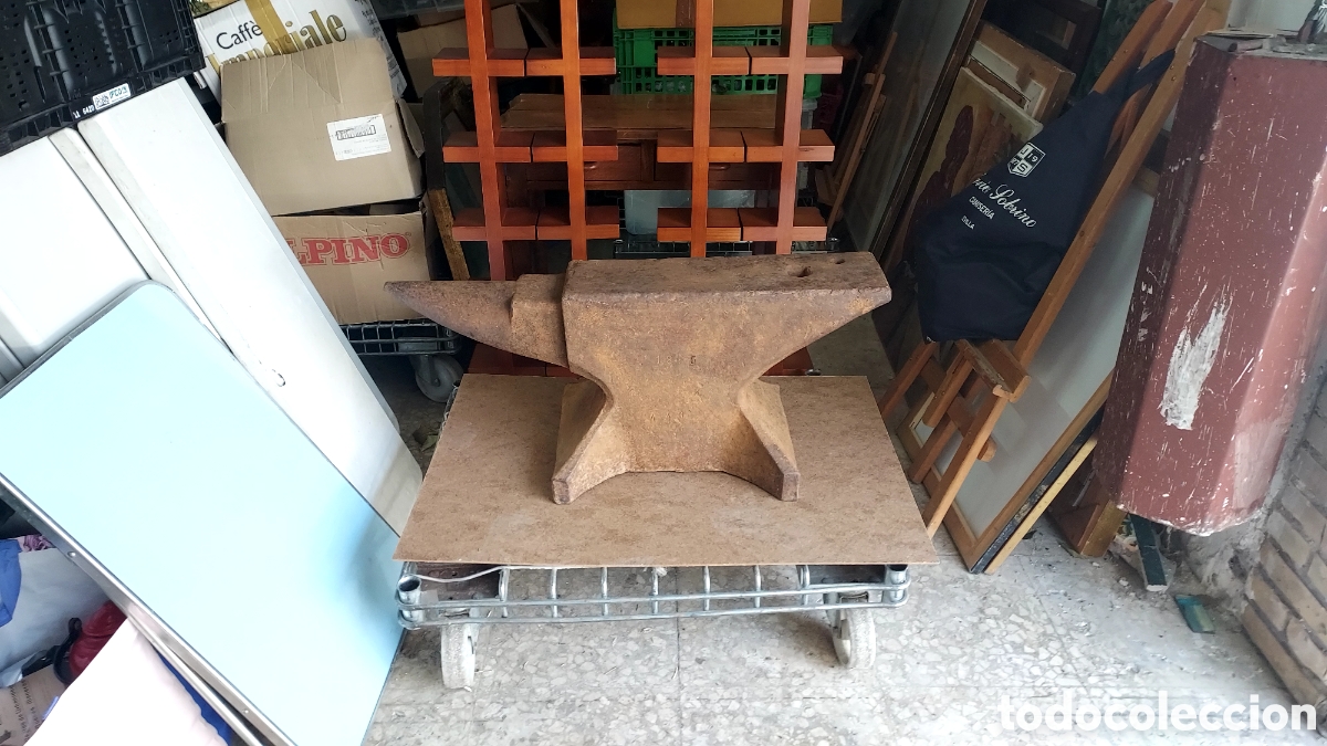 Antig&uuml;edades: Yunque ingl&eacute;s antiguo - Foto 1