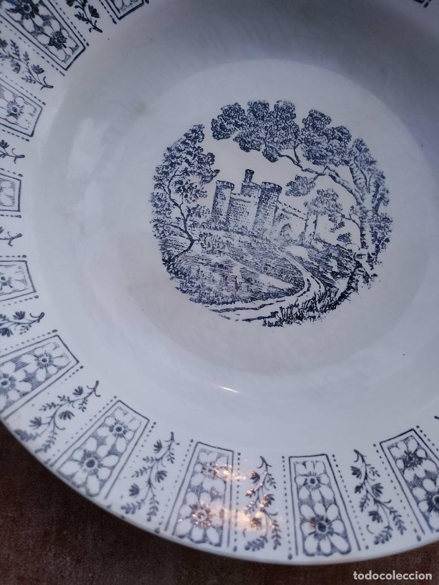 Antig&uuml;edades: 3 Platos hondos Pickman La Cartuja de Sevilla