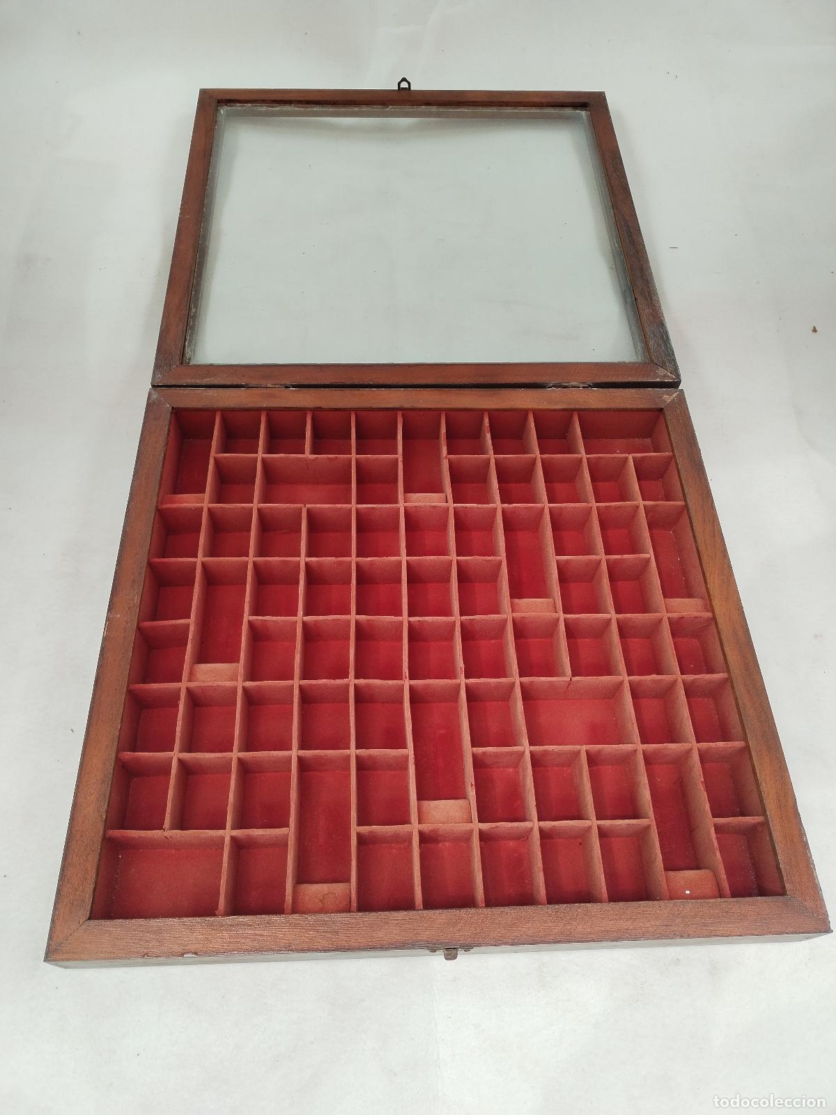 Antig&uuml;edades: vitrina expositor para dedales - Foto 4
