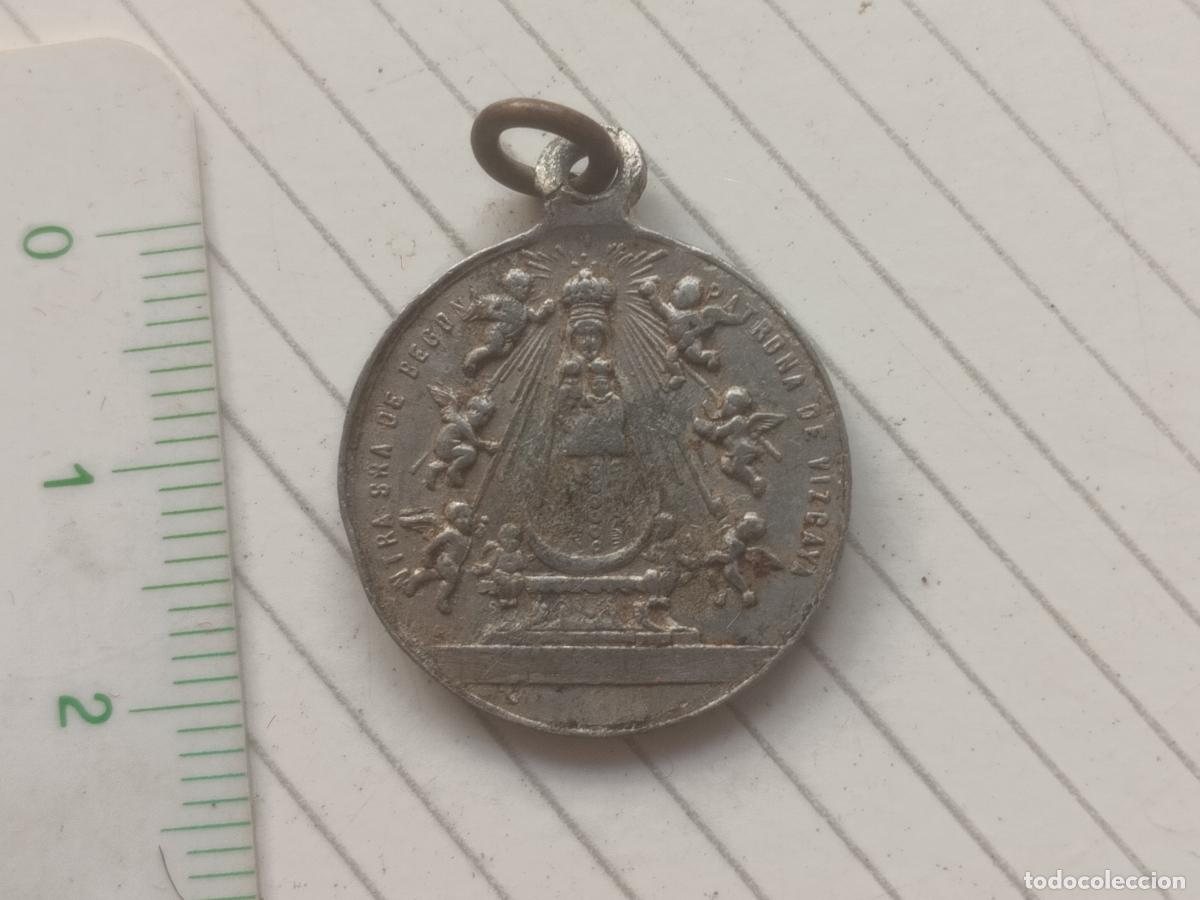 Antig&uuml;edades: Medalla antigua, Virgen de Bego&ntilde;a, Vizcaya