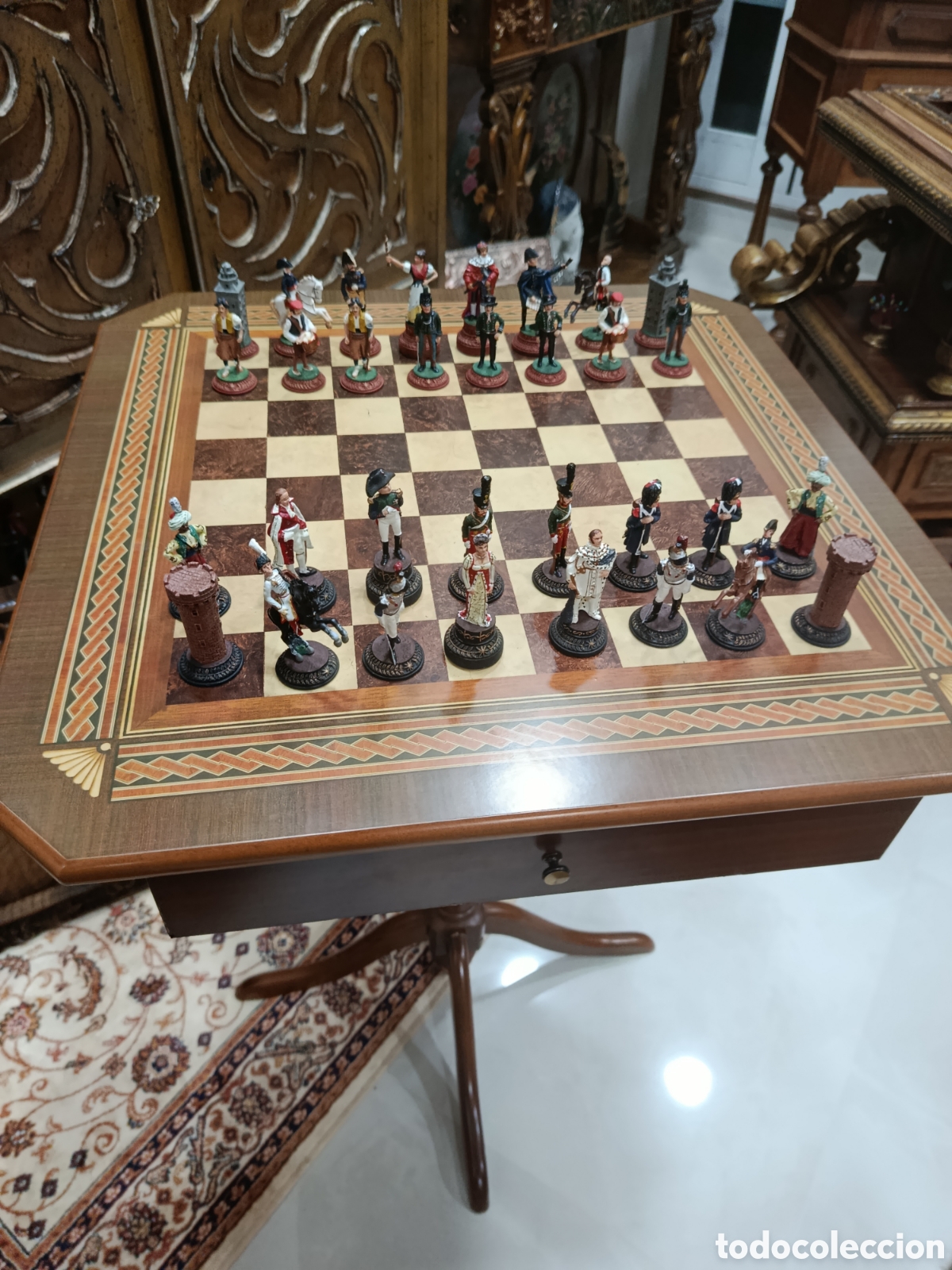 Antig&uuml;edades: Ajedrez de guerras Napole&oacute;nicas - Foto 2