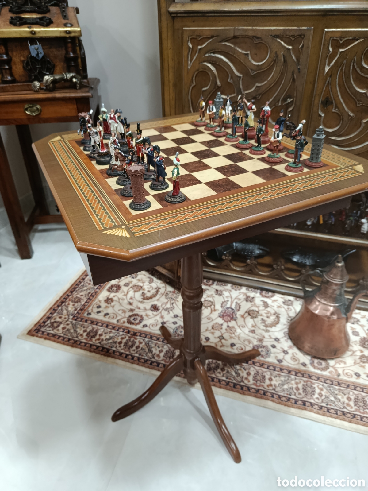 Antig&uuml;edades: Ajedrez de guerras Napole&oacute;nicas - Foto 1
