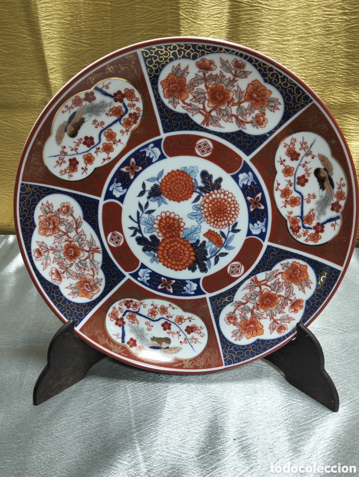 Antig&uuml;edades: Plato chino (26cm aprox)