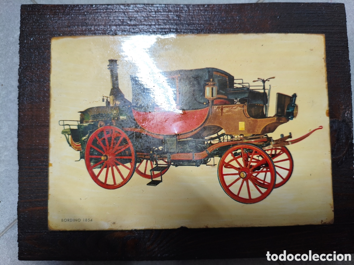 Antig&uuml;edades: Peque&ntilde;os cuadros coches clasicos - Foto 2