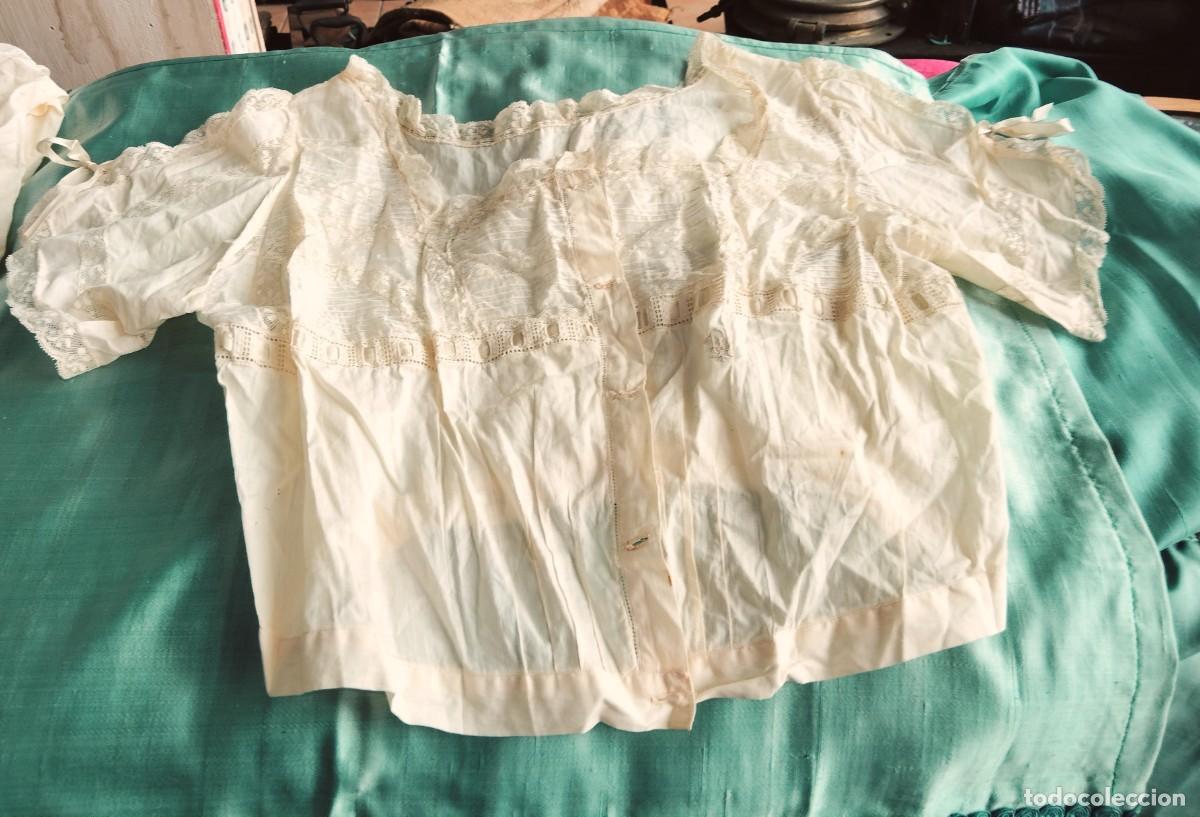 Antig&uuml;edades: Antigua camisa de mujer S XIX