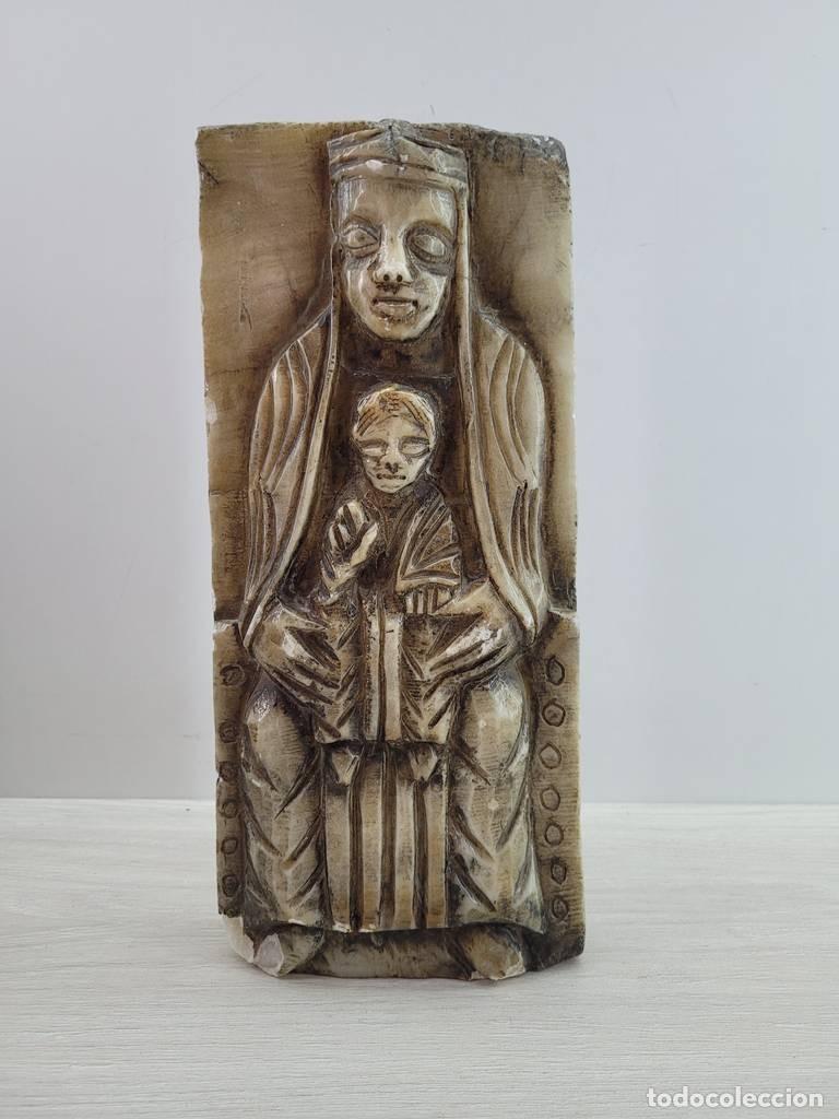 Antig&uuml;edades: ESCULTURA TALLADA DE VIRGEN - Foto 2