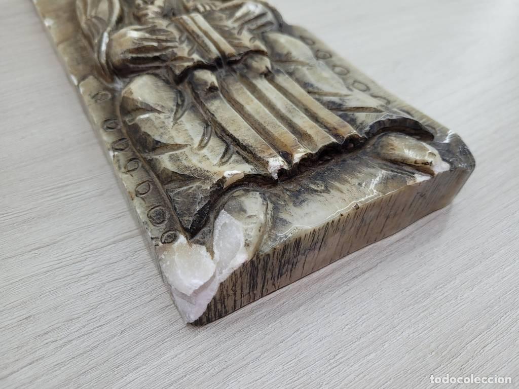 Antig&uuml;edades: ESCULTURA TALLADA DE VIRGEN - Foto 4