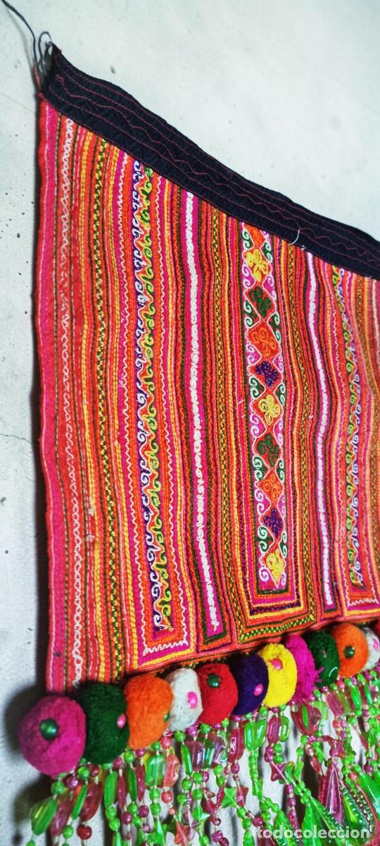 Antig&uuml;edades: Panel textil Hmong bordado a mano, Tailandia - Foto 3