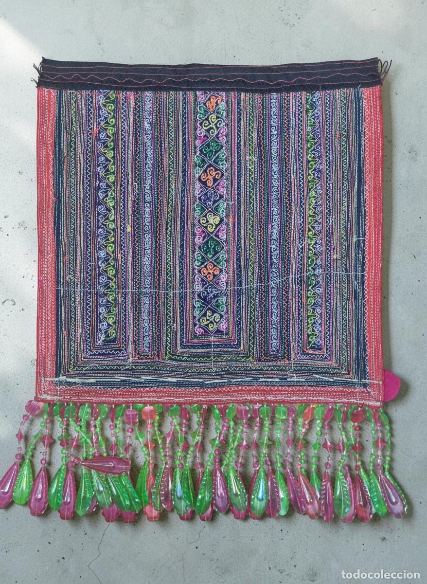 Antig&uuml;edades: Panel textil Hmong bordado a mano, Tailandia - Foto 4