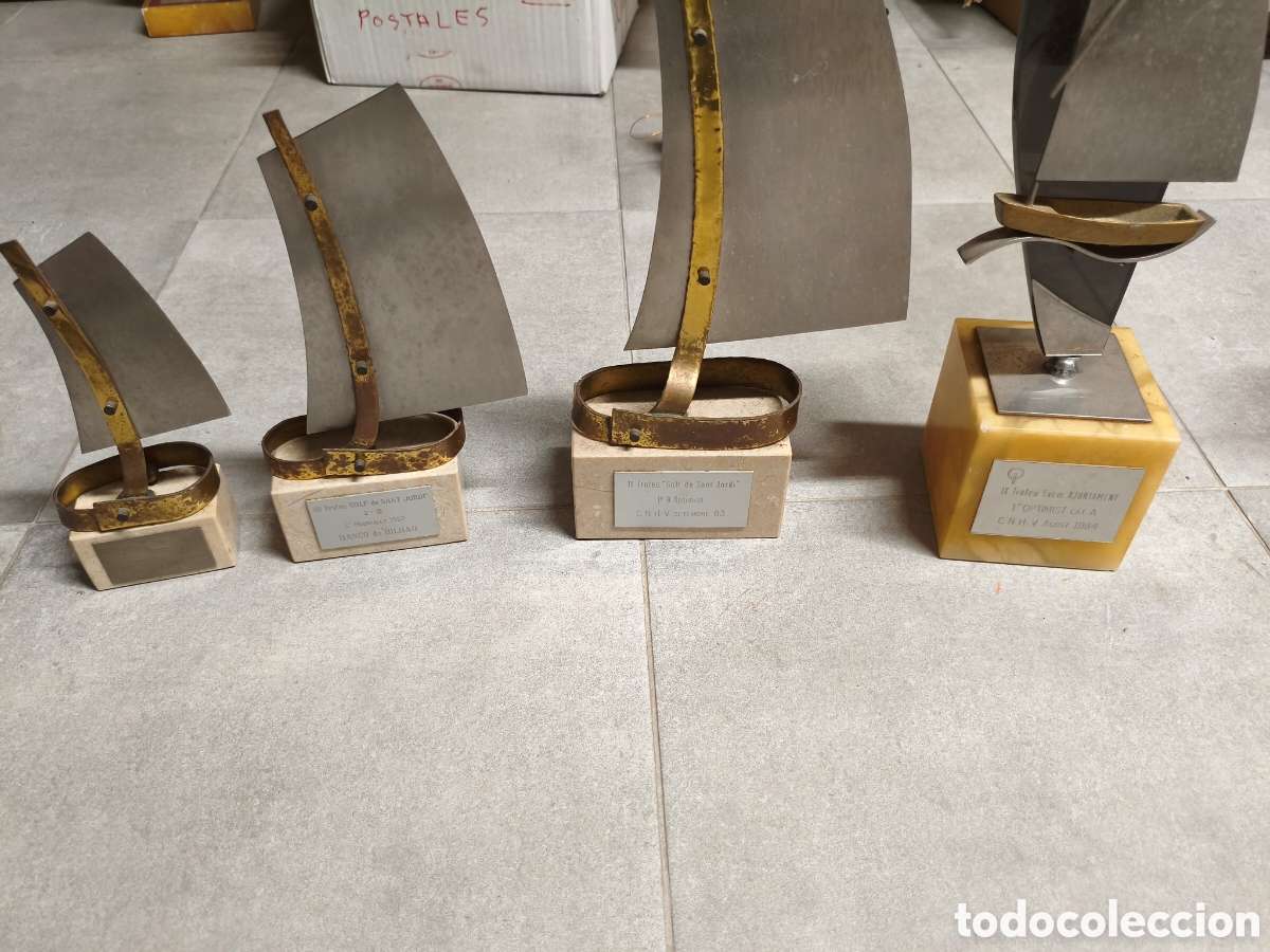 Antig&uuml;edades: Antiguos trofeos golf a&ntilde;os 1982-1984