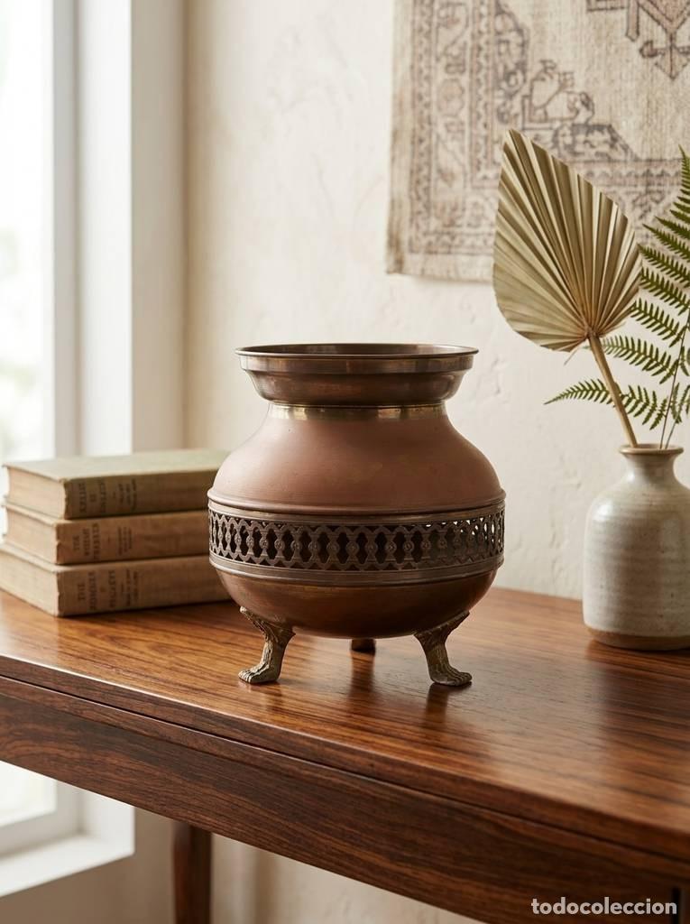 Antig&uuml;edades: ANTIGUO JARR&Oacute;N DE BRONCE