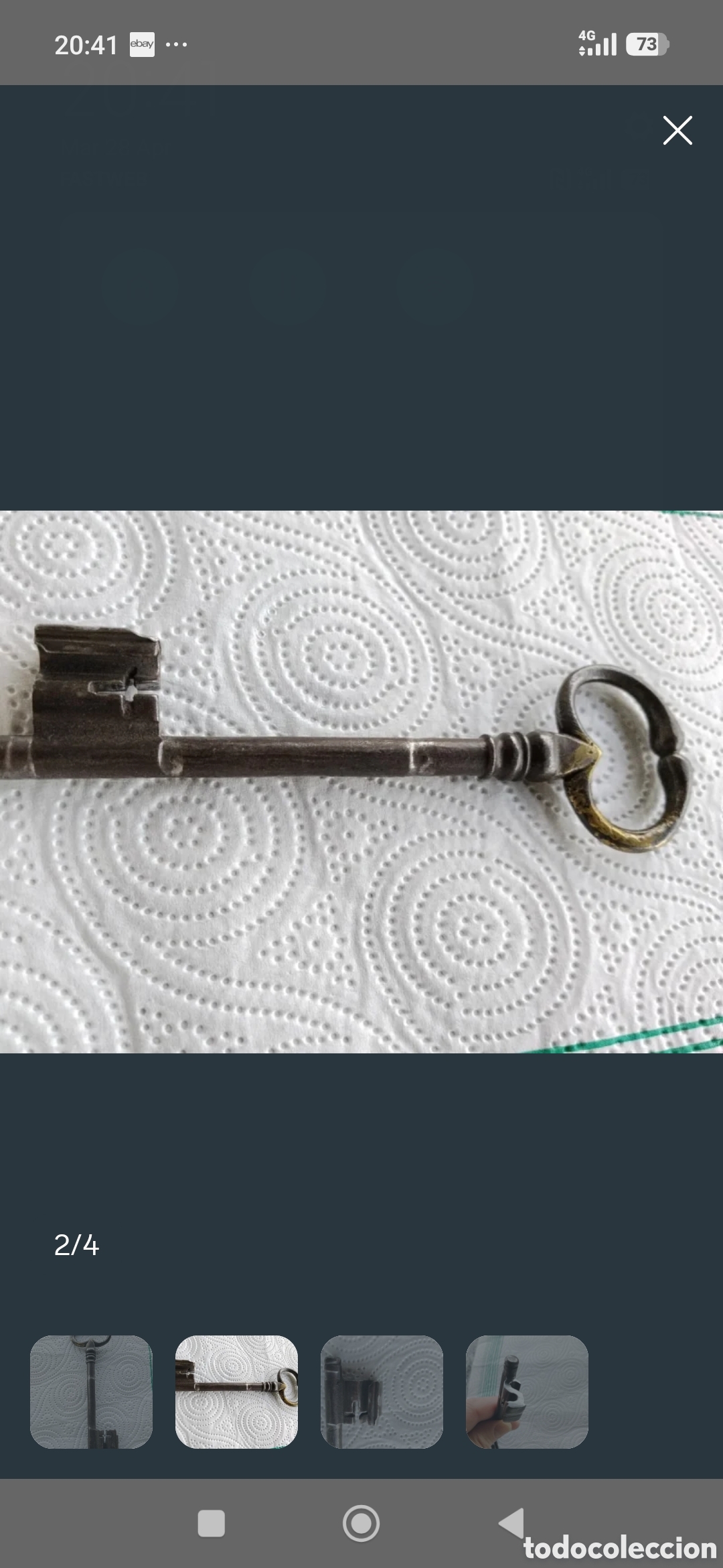 Antig&uuml;edades: Chiave antica Francese