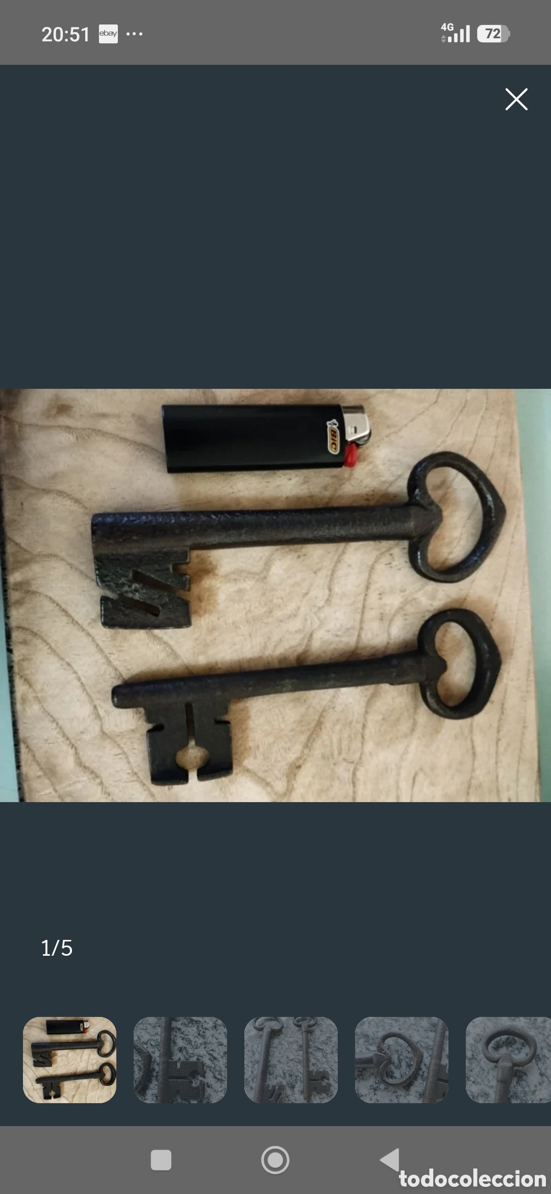 Antig&uuml;edades: Chiavi antiche Francesi