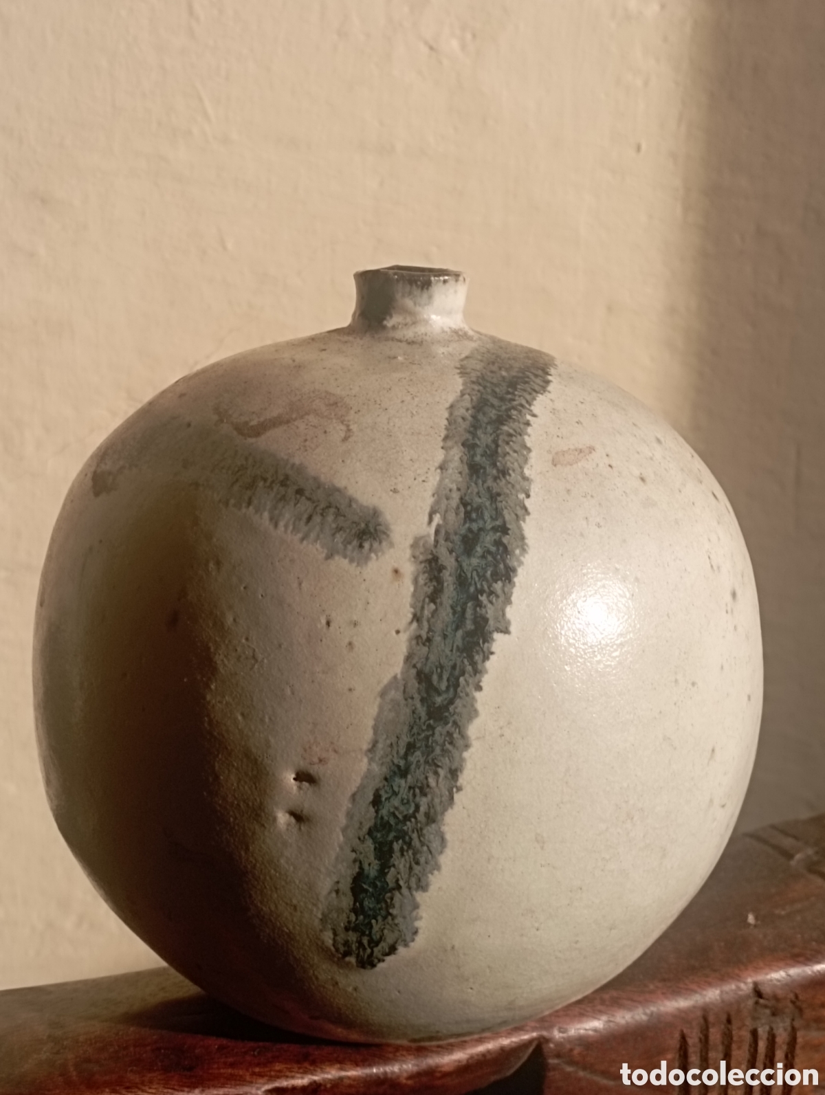 Antiguidades: Figura d Cer&aacute;mica Art&iacute;stica &rdquo;Jarr&oacute;n de Gres &rdquo;