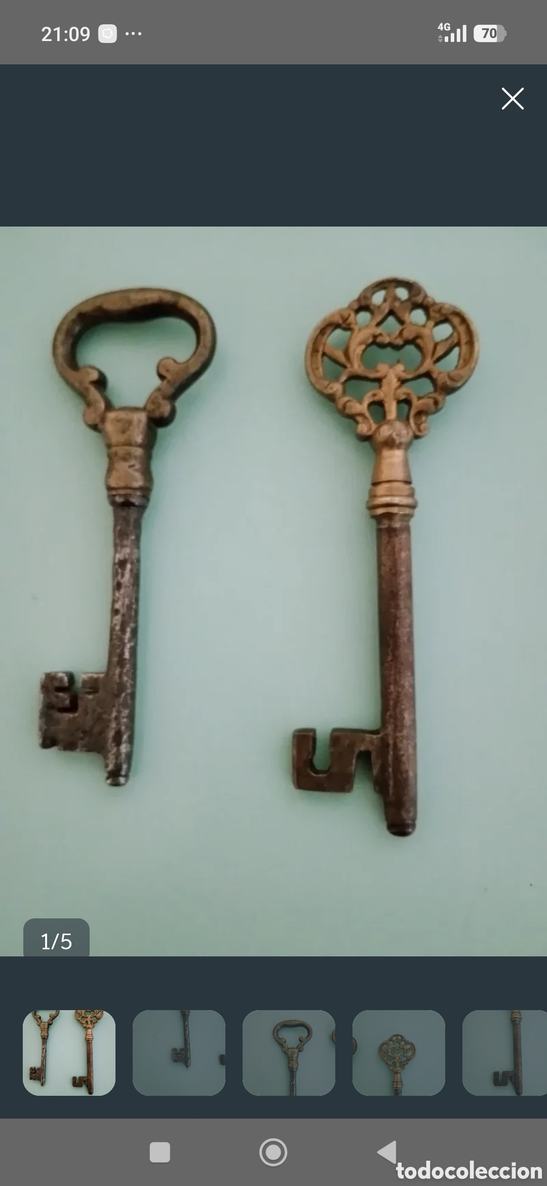 Antig&uuml;edades: Chiavi antiche autentiche