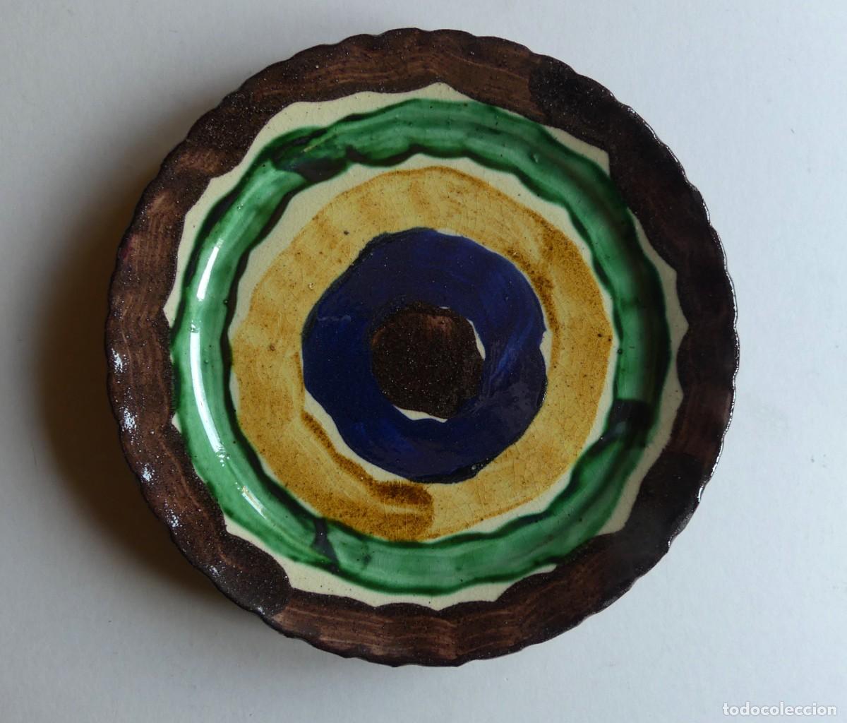 Antig&uuml;edades: BELLO PLATO ARTESANO DE NIJAR ( PAGO POR BIZUM)