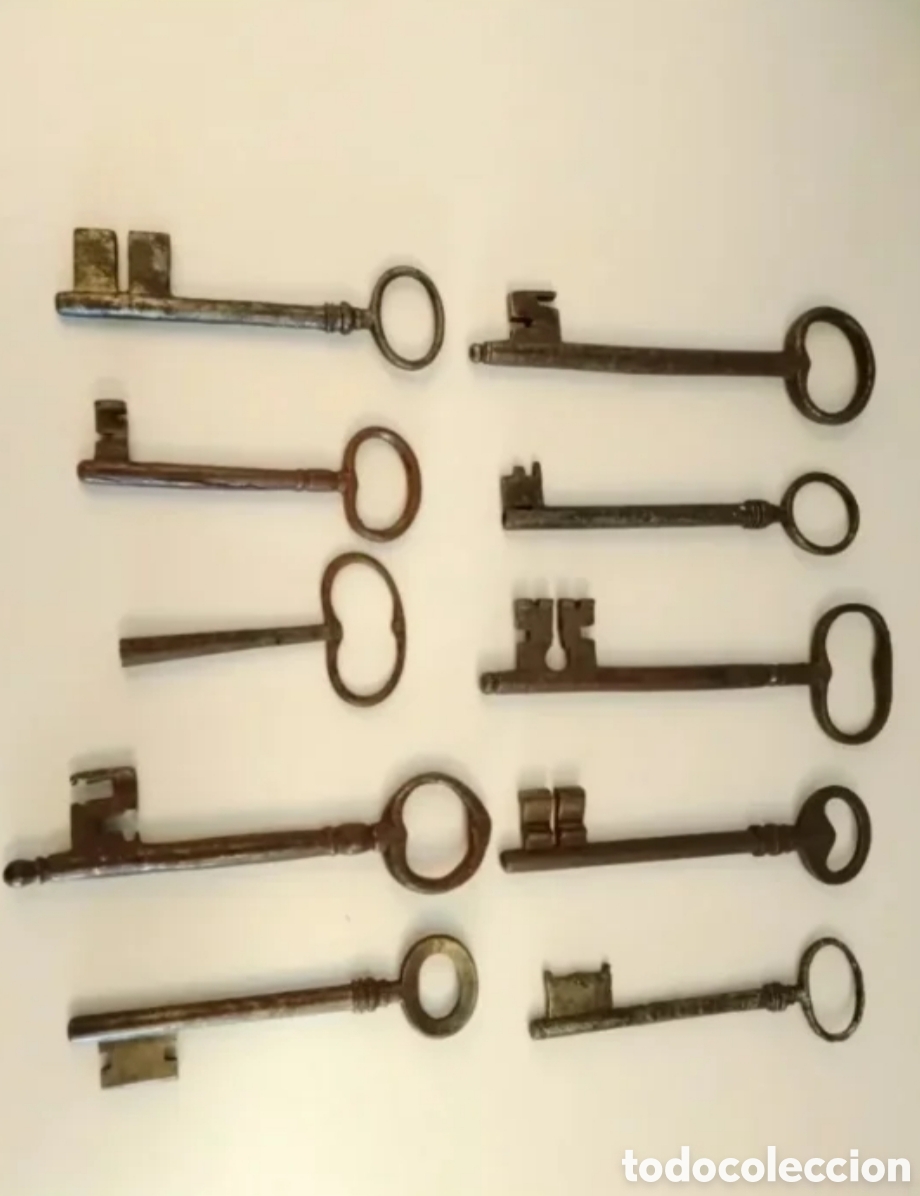 Antig&uuml;edades: Lotto chiavi antiche e vintage