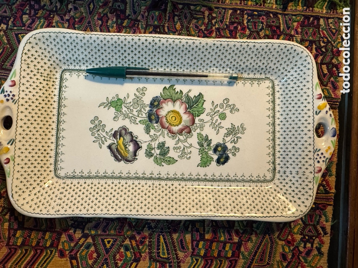 Antig&uuml;edades: Bandeja vintage Masons Made in England