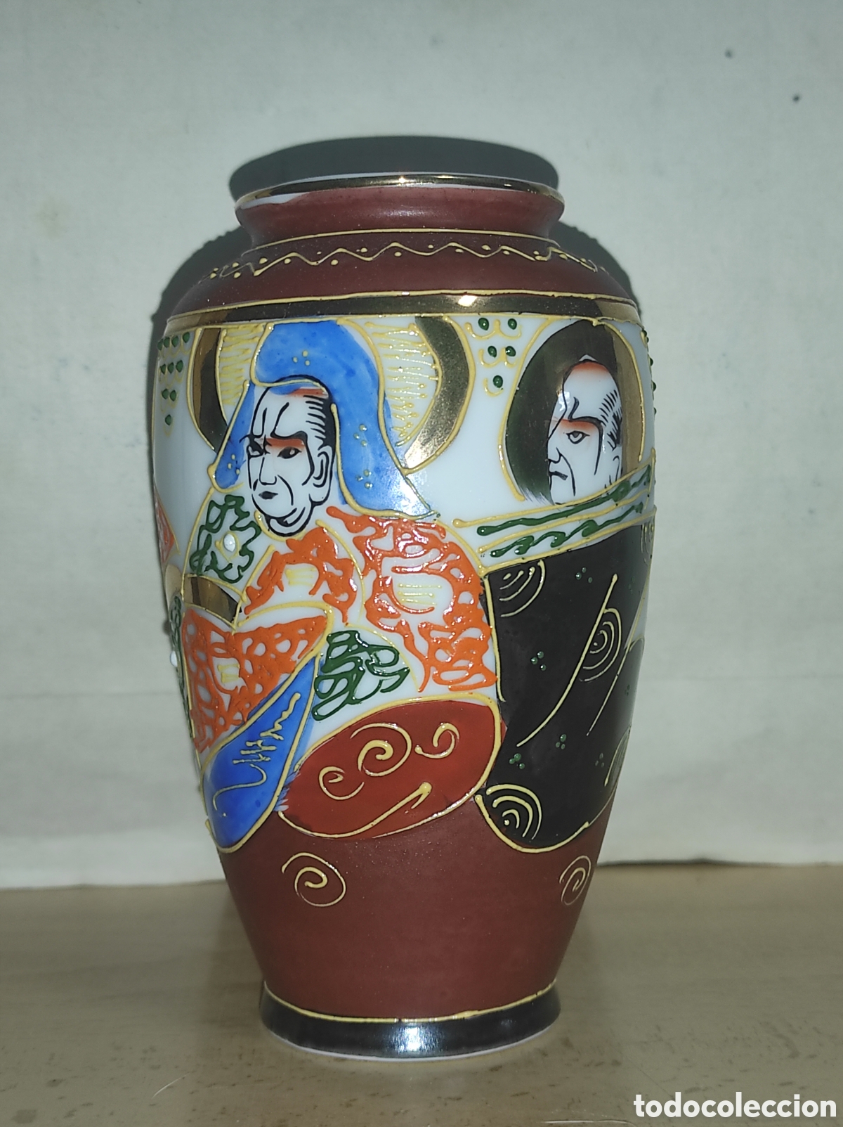 Antig&uuml;edades: Jarr&oacute;n porcelana Japonesa ( Satsuma )