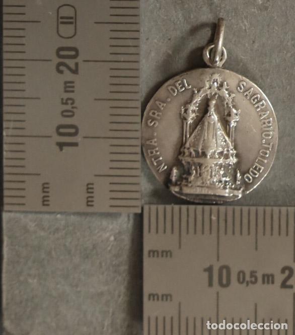 Antig&uuml;edades: MEDALLA. NTRA SRA DEL SAGRARIO. PLATA. TOLEDO .