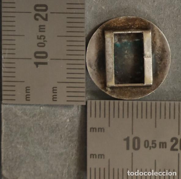 Antig&uuml;edades: MEDALLA. BROCHE VIRGEN. PLATA. - Foto 2