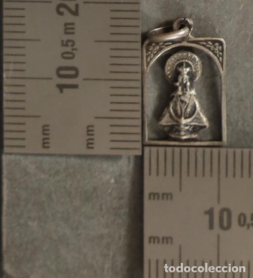 Antig&uuml;edades: MEDALLA. ADVOCACION MARIANA A IDENTIFICAR. PLATA. HACIA 1920