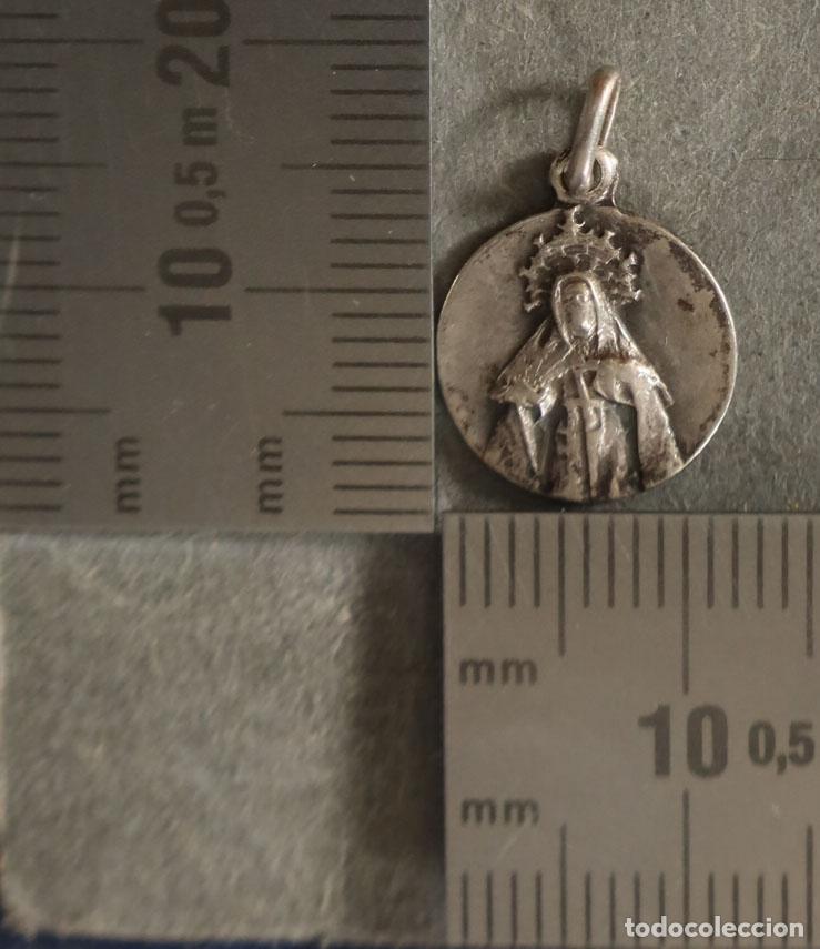 Antig&uuml;edades: MEDALLA. SANTA TERESA RDO DE AVILA. PLATA.