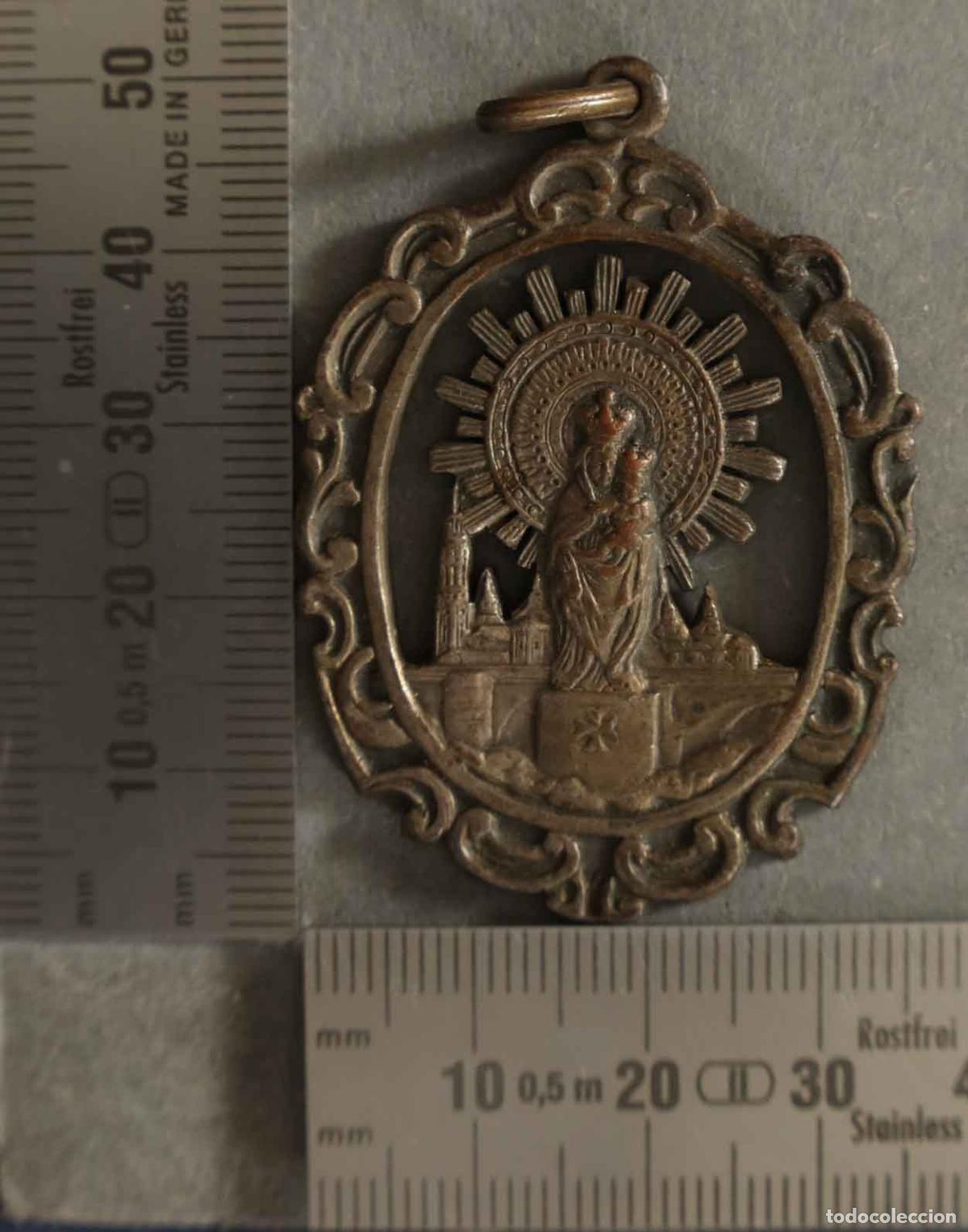 Antig&uuml;edades: MEDALLA. NTRA SRA DEL PILAR. - Foto 1