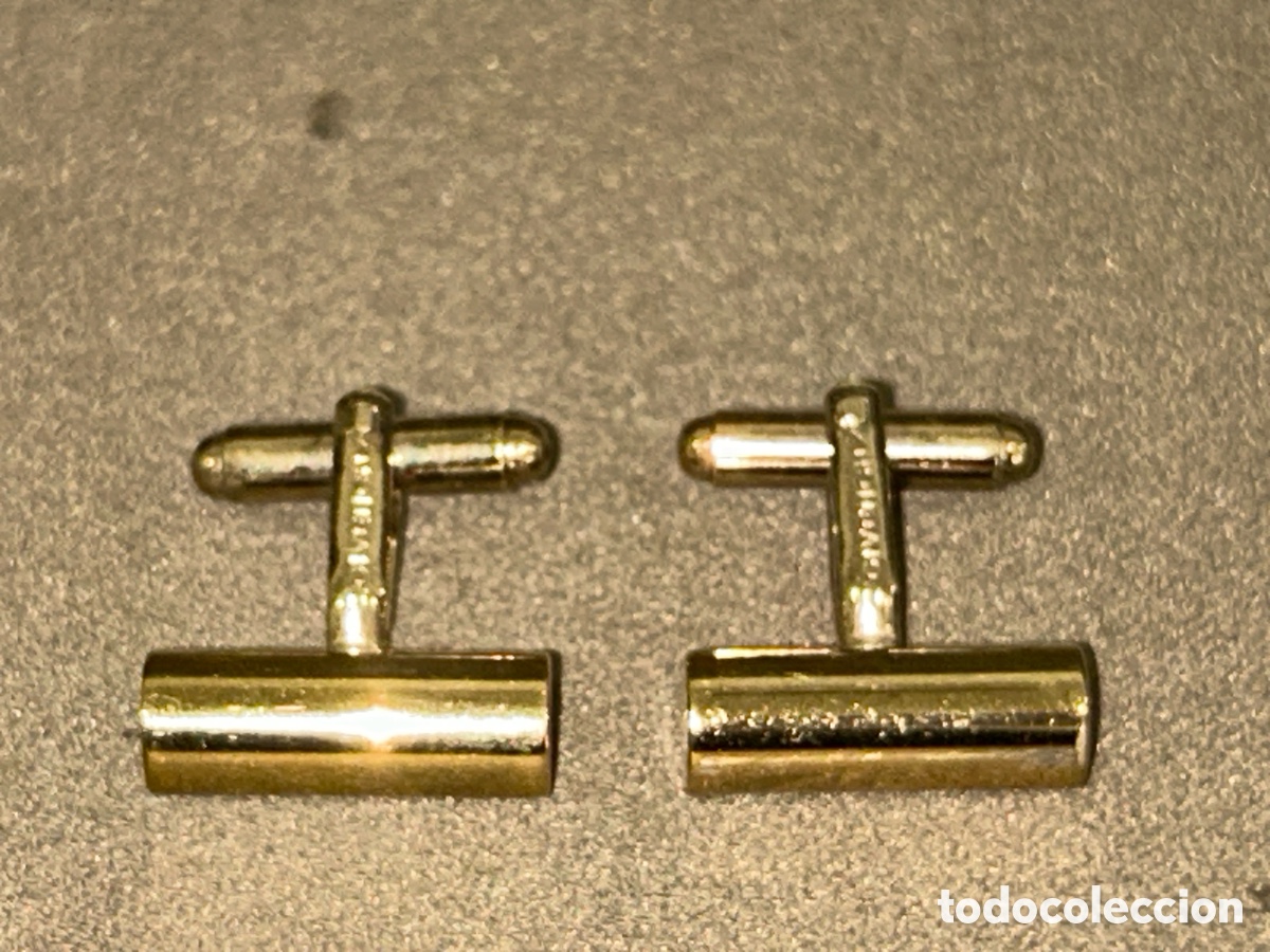 Antiques: GEMELOS GIVENCHY , DISE&Ntilde;O BARRA CIL&Iacute;NDRICA MINIMALISTA *VER FOTOS*