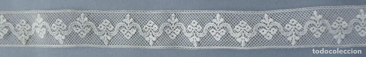 Antig&uuml;edades: ANTIGUO ENTREDOS DE ENCAJE DE VALENCIENNES PPIO.S.XX
