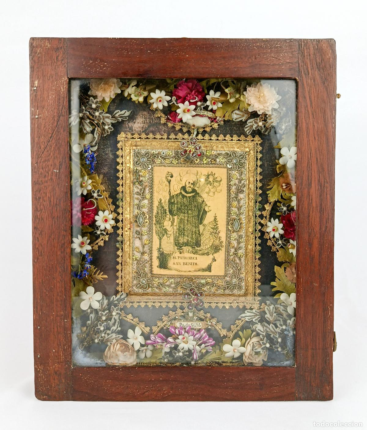 Antig&uuml;edades: Reliquiario conventual, siglo XIX dedicado a San Benito