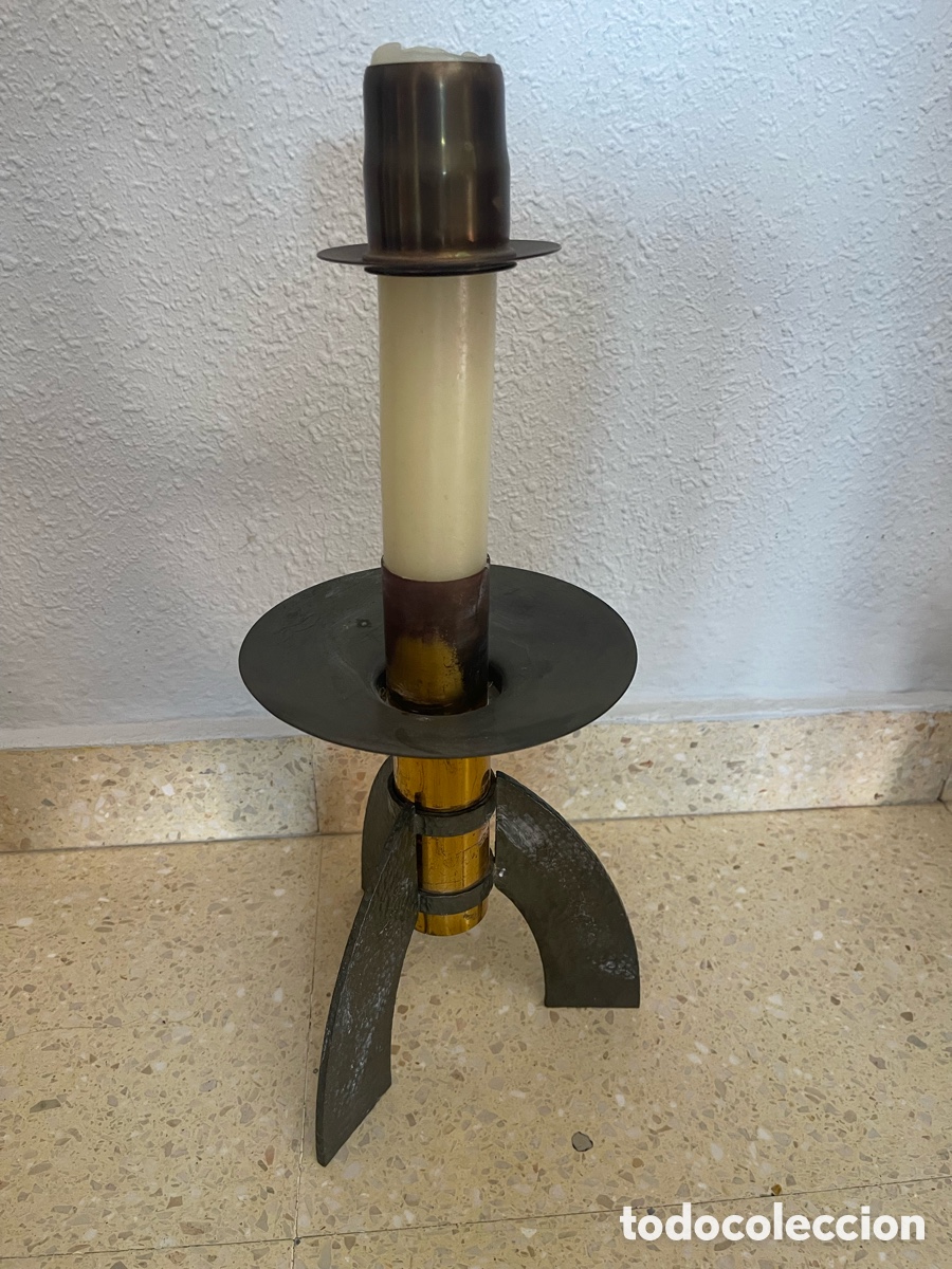 Antig&uuml;edades: ANTIGUO CANDELABRO SIGLO XIX