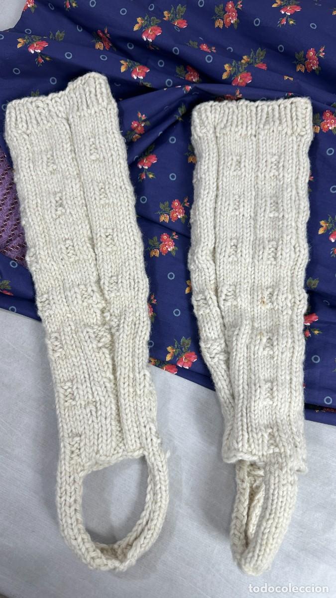 Antig&uuml;edades: Medias de lana pura hechas a mano