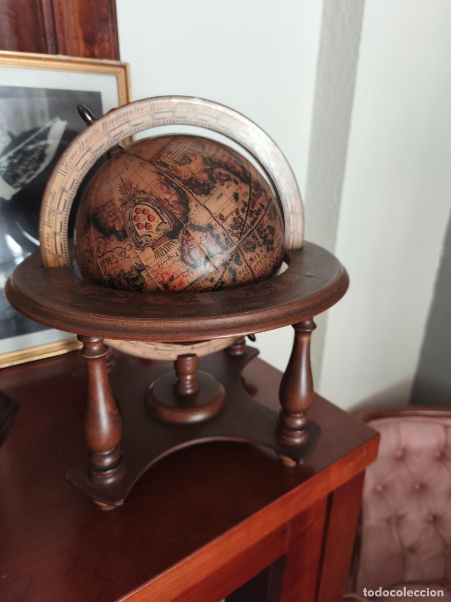 Antig&uuml;edades: Globo Terr&aacute;queo de Sobremesa Mercurio D'Oro - Made in Italy - A&ntilde;os 60/70 - Zodiaco