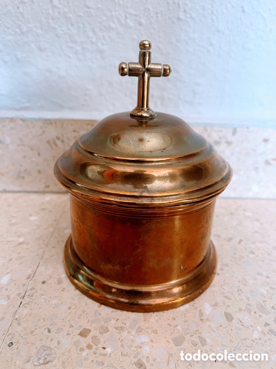 Antig&uuml;edades: ANTIGUO HOSTIARIO RELIGIOSO - Foto 1